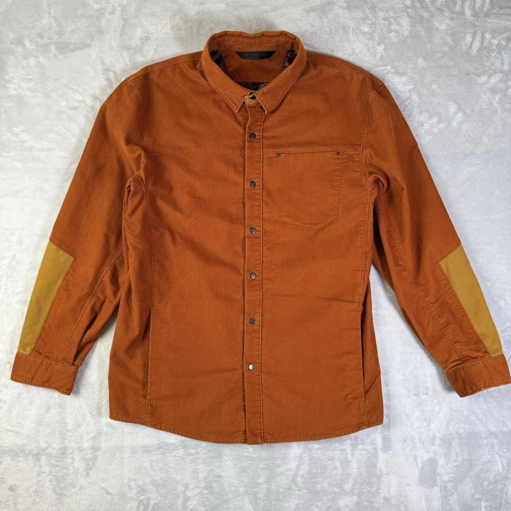 Arc'teryx Merlon Corduroy Shirt Jacket Men's Small**(see measurements) Orange‎